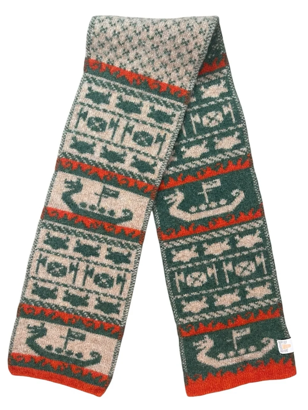Shetland Woolen Co this scarf